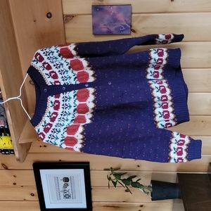 Vintage Hand Embroidered Cardigan